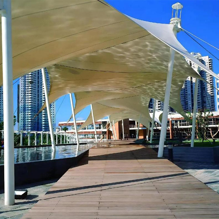 类乌齐县膜结构景观棚