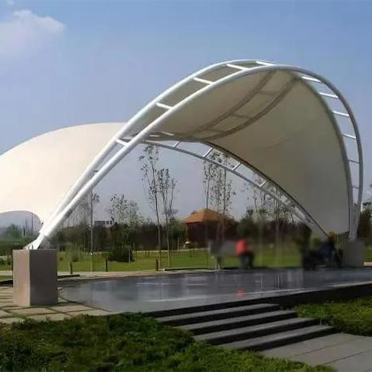 类乌齐县膜结构景观棚