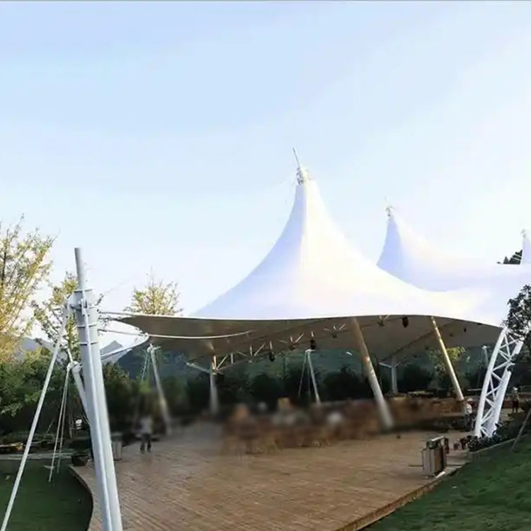 类乌齐县膜结构景观棚