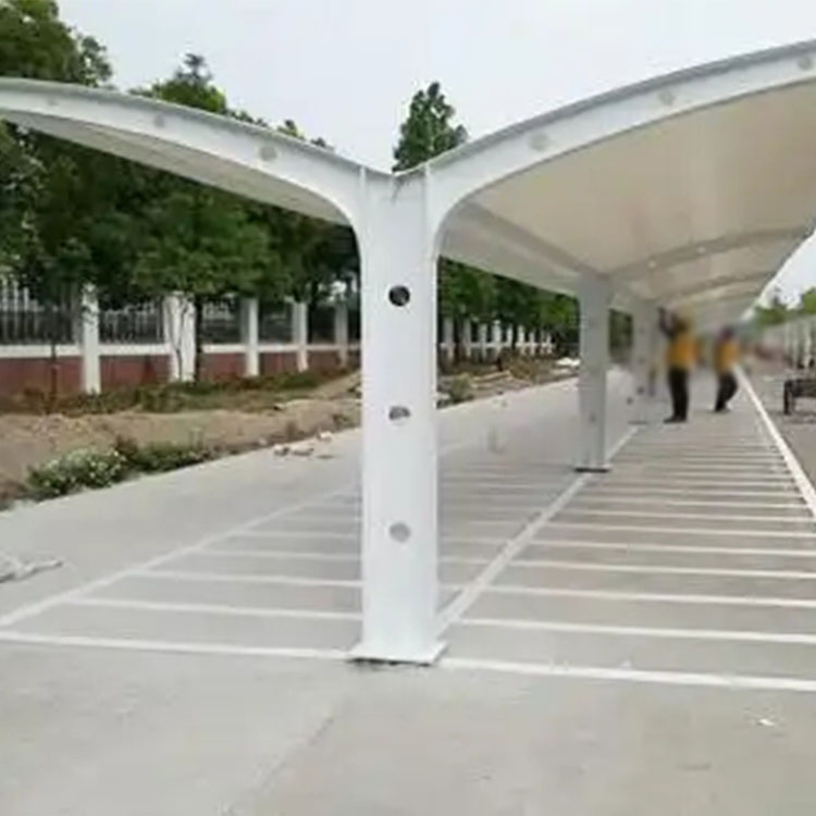 类乌齐县膜结构电动车棚