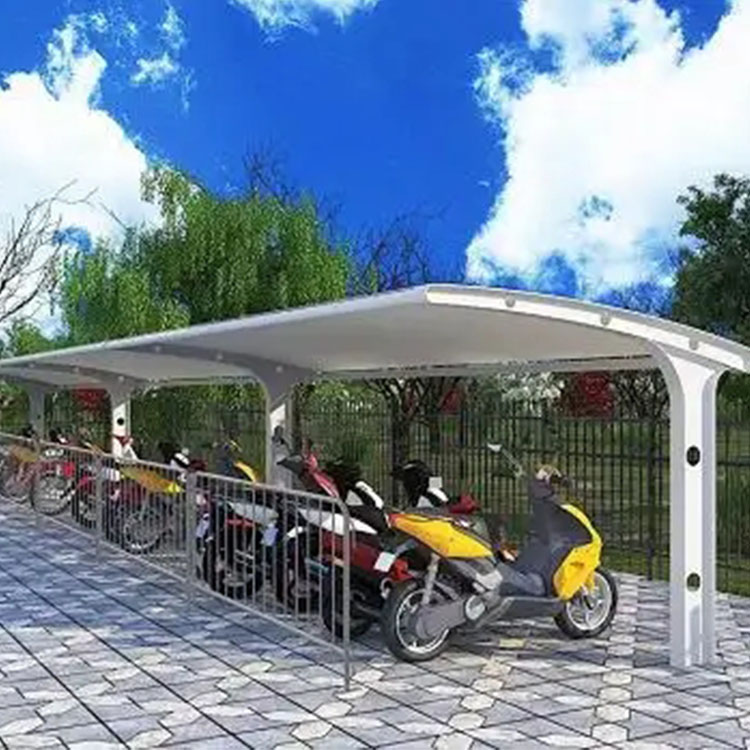 类乌齐县膜结构电动车棚